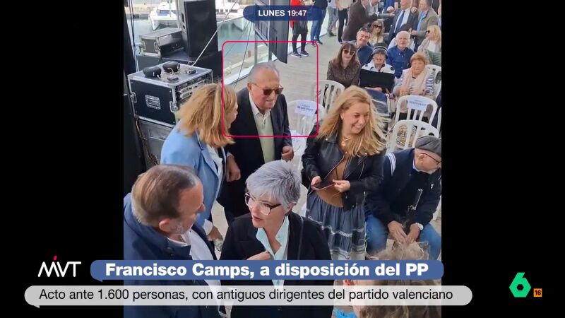 Iñaki López, al ver a Fabra en el acto de Camps: "De un tipo al que le toca la lotería siete veces no me separaría nunca"