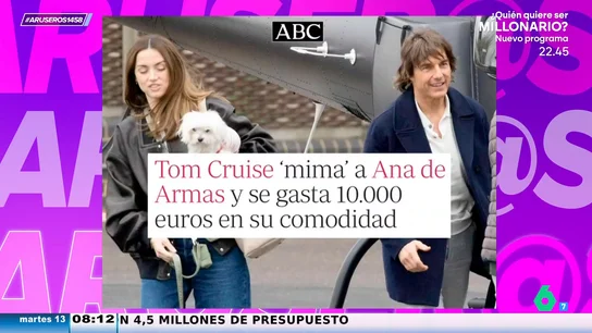 Los gastos de Tom Cruise para mimar a Ana de Armas: en esto se gastó 10.000 euros en su última visita a su casa Los gastos de Tom Cruise para mimar a Ana de Armas: en esto se gastó 10.000 euros en su última visita a su casa
