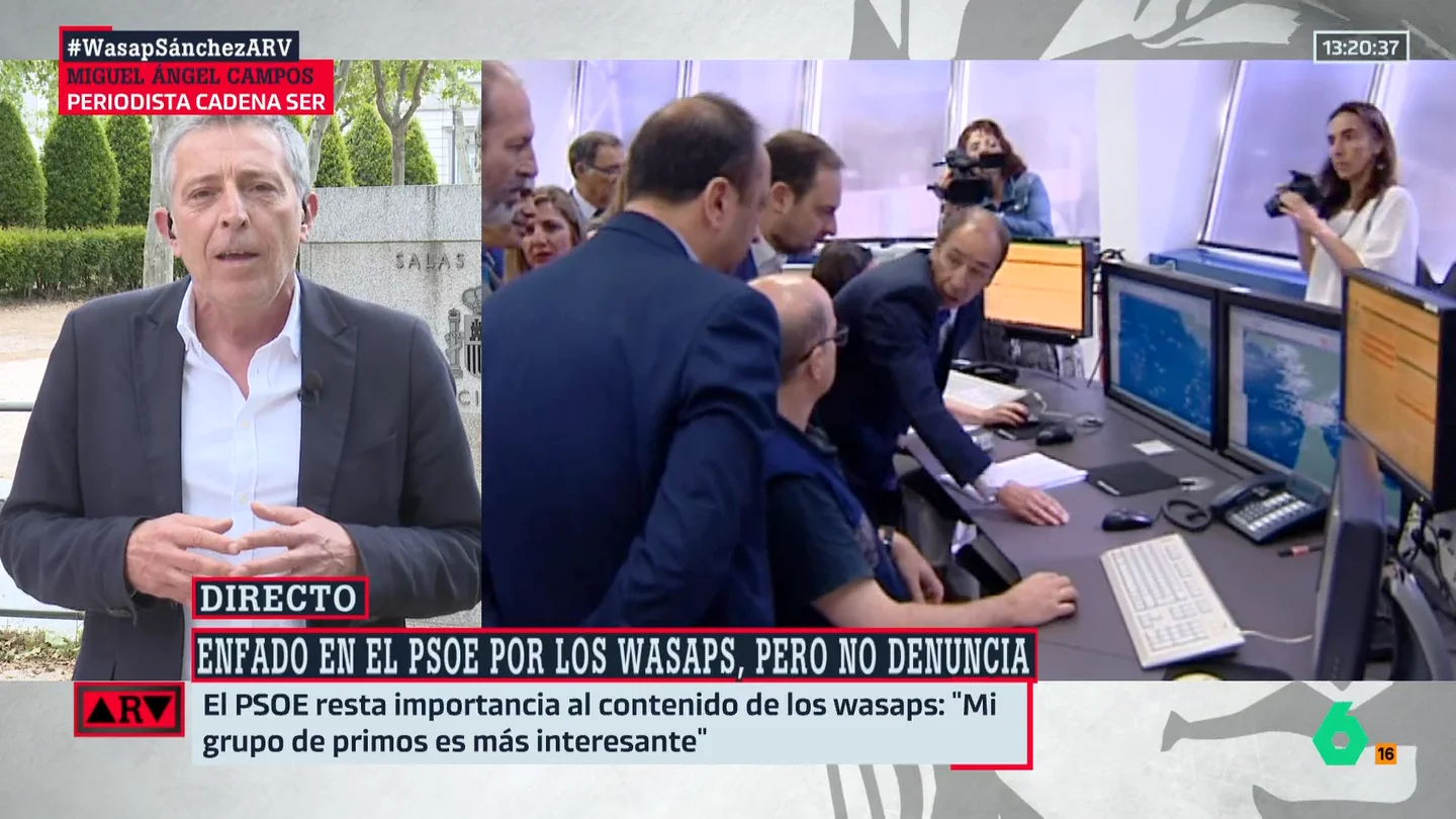 Miguel Ángel Campos, sobre la posible denuncia del presidente: "Este tipo de asuntos no se investigan de oficio, se requiere una denuncia previa" Miguel Ángel Campos, sobre la posible denuncia del presidente: "Este tipo de asuntos no se investigan de oficio, se requiere una denuncia previa"