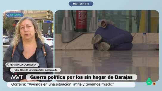 Los trabajadores de Barajas denuncian insultos y agresiones: "Necesitamos un protocolo. El aeropuerto no puede ser un albergue" Los trabajadores de Barajas denuncian insultos y agresiones: "Necesitamos un protocolo. El aeropuerto no puede ser un albergue"