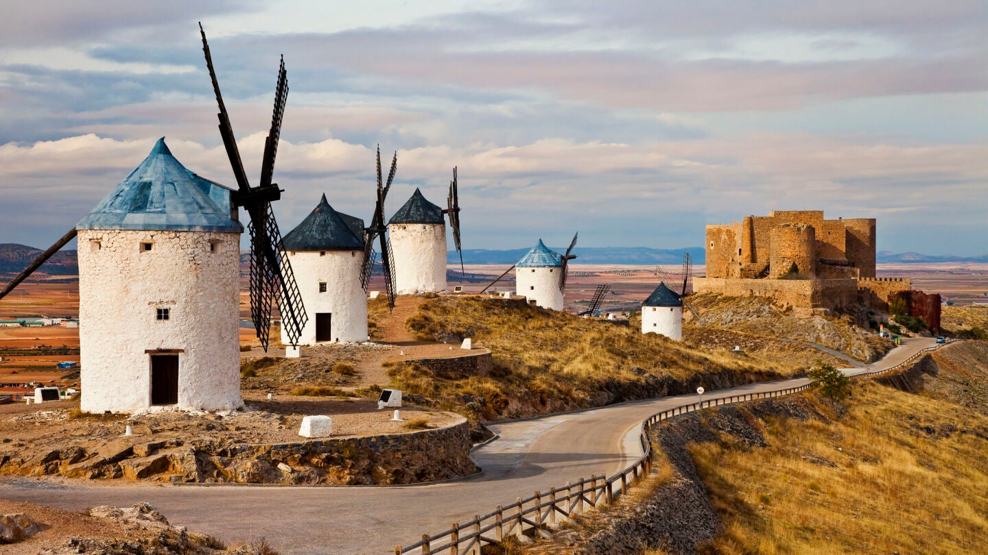Castillo y molinos de Consuegra