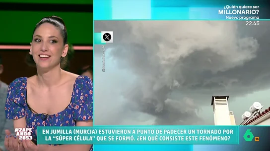 La reacción de Maya Pixelskaya al ver por primera vez una 'súper célula': "Es el ojete de Dios" La reacción de Maya Pixelskaya al ver por primera vez una 'súper célula': "Es el ojete de Dios"