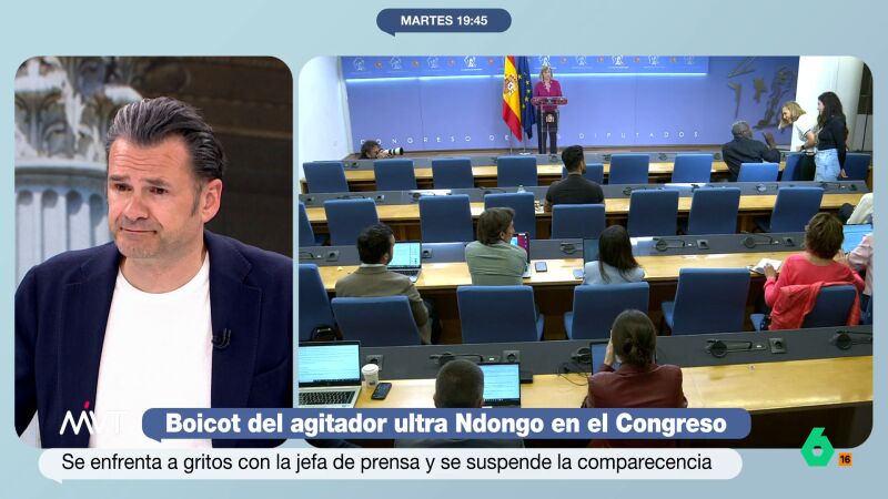 MVT: Iñaki López, sobre los agitadores ultras como Ndongo: "Esta gente a veces te acosan, te persiguen o te provocan para lograr determinadas reacciones"