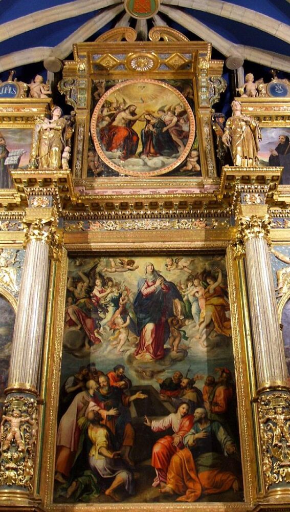 Retablo mayor del Convento de las Concepcionistas Recoletas de Tafalla