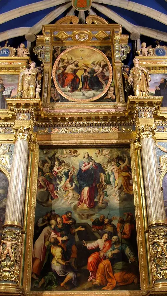 Retablo mayor del Convento de las Concepcionistas Recoletas de Tafalla Retablo mayor del Convento de las Concepcionistas Recoletas de Tafalla