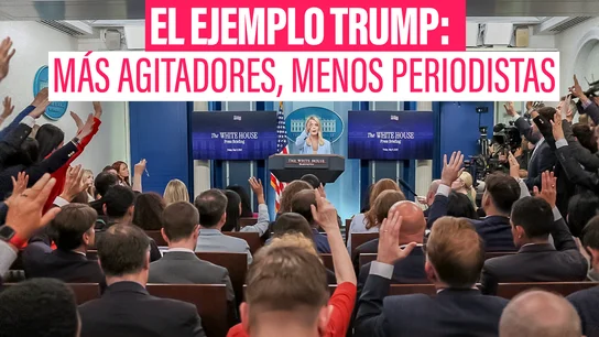Trump margina a la prensa y da paso a los agitadores: las ruedas de prensa en EEUU se vacían de periodistas Trump margina a la prensa y da paso a los agitadores: las ruedas de prensa en EEUU se vacían de periodistas