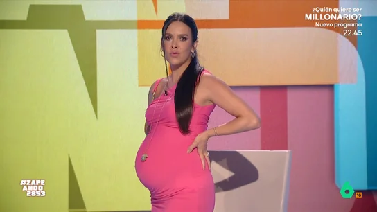 "Por primera vez lo presentan dos personas": Cristina Pedroche y su barriga toman el mando de Zapeando "Por primera vez lo presentan dos personas": Cristina Pedroche y su barriga toman el mando de Zapeando