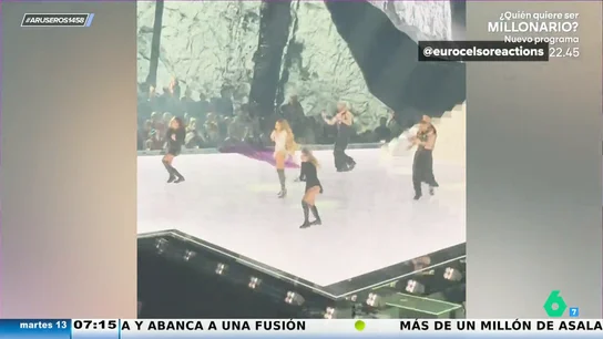 Este es el ensayo de Melody cantando 'Esa diva' horas antes de actuar en la semifinal de Eurovisión Este es el ensayo de Melody cantando 'Esa diva' horas antes de actuar en la semifinal de Eurovisión