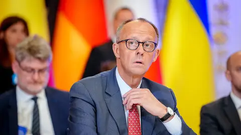 El canciller alemán, Friedrich Merz, en una imagen de archivo. El canciller alemán, Friedrich Merz, en una imagen de archivo.