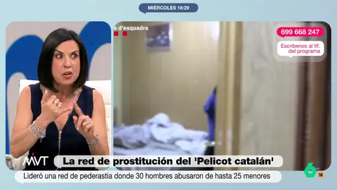 Beatriz de Vicente, sobre el 'Pelicot catalán': "Es uno de los casos más salvajes que hemos tenido en nuestro país" La abogada expone que nos encontramos ante un caso "de manual". "Es el monstruo del caramelo", afirma, dado que el acusado escogió una víctima vulnerable y, poco a poco, consiguió hacerse con ella.