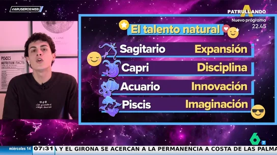 Jabifus, astrólogo de Aruser@s, cuenta cuál es el principal talento de cada signo del zodiaco Jabifus, astrólogo de Aruser@s, cuenta cuál es el principal talento de cada signo del zodiaco
