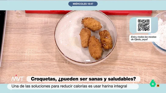 Aprende a hacer croquetas de jamón con la receta perfecta de Pablo Ojeda El nutricionista Pablo Ojeda regresa a Más Vale Tarde para enseñarnos la mejor manera de hacer croquetas, con trucos y consejos para seguir, paso a paso y en vídeo, la receta de croquetas de jamón.