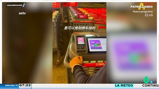 Así es el viral nuevo carrito de supermercado: te indica los precios y descuentos al instante Así es el viral nuevo carrito de supermercado: te indica los precios y descuentos al instante