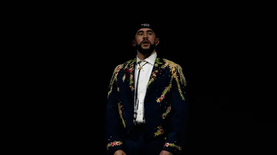 Imagen de archivo de Bad Bunny. Imagen de archivo de Bad Bunny.