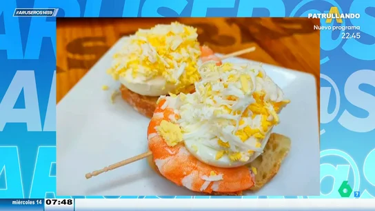 Alfonso Arús, al descubrir cuál es el mejor 'pintxo' del País Vasco: "¡Es un 10!" Alfonso Arús, al descubrir cuál es el mejor 'pintxo' del País Vasco: "¡Es un 10!"