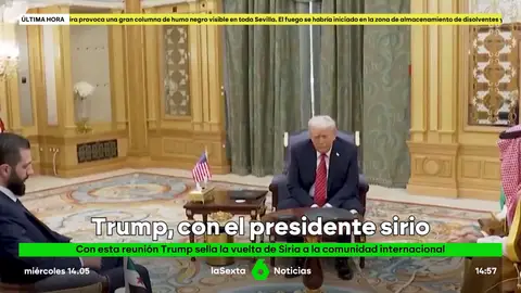 Donald Trump se reúne con el presidente sirio Al Sharaa y levanta las sanciones económicas al país Donald Trump se reúne con el presidente sirio Al Sharaa y levanta las sanciones económicas al país