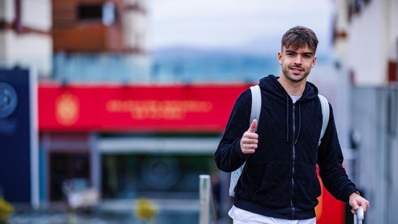 El futbolista Raúl Asencio.