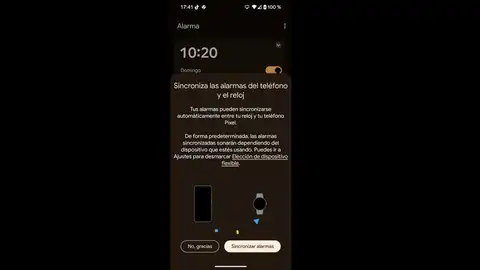 Sincronizando alarmas en todos los dispositivos Sincronizando alarmas en todos los dispositivos