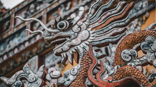 Figura de un drag&oacute;n