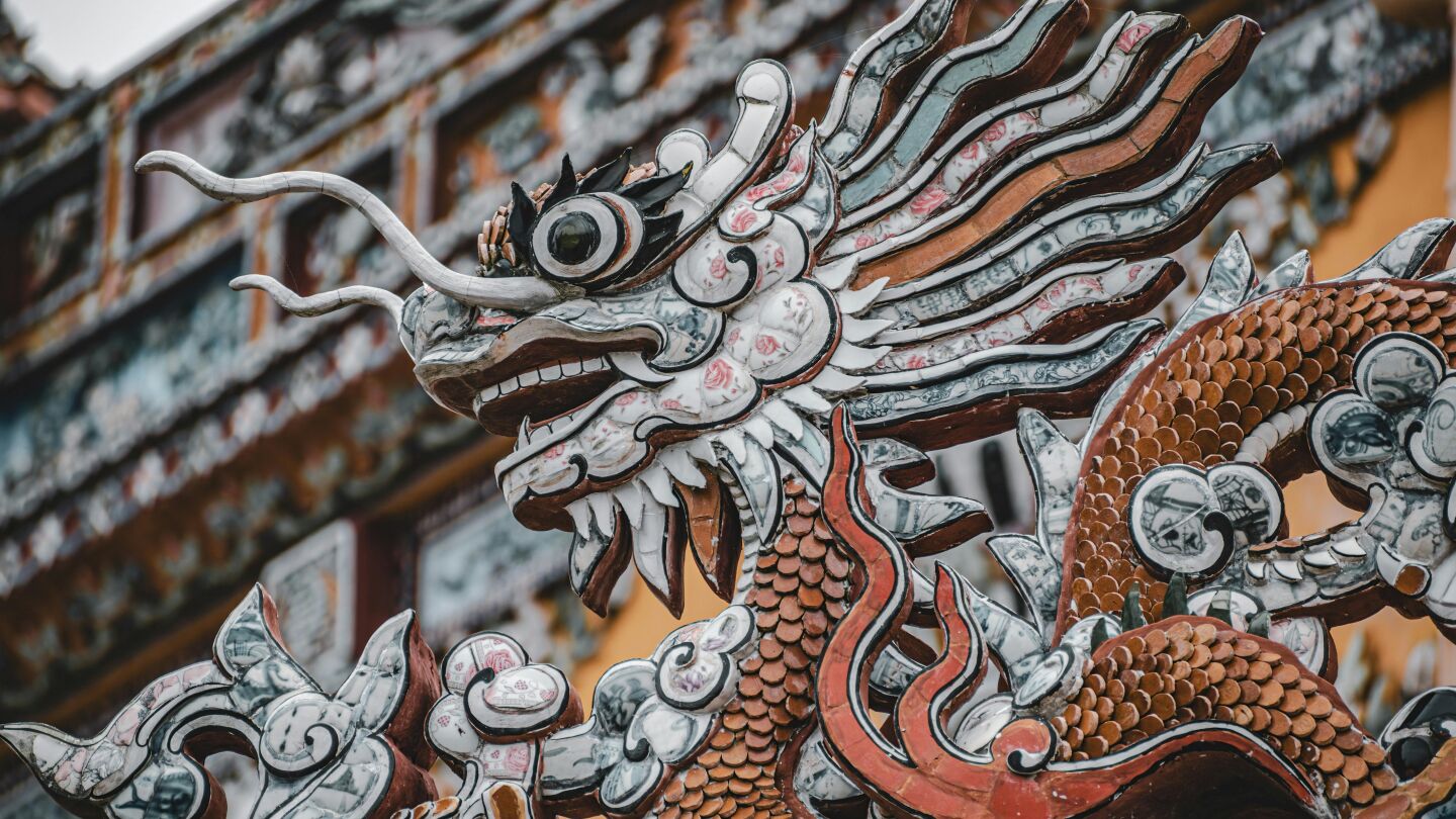 Figura de un drag&oacute;n
