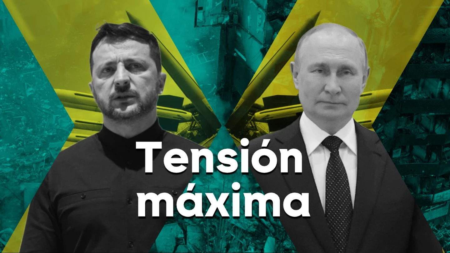 Tensión máxima entre Zelenski y Putin. Tensión máxima entre Zelenski y Putin.