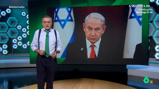 Wyoming, sobre la reprimenda de Israel a la embajadora española: "¿Cómo definir a un Estado con una causa abierta por genocidio?" Wyoming reflexiona sobre la reprimenda de Israel a la embajadora española después de que Pedro Sánchez asegurara que España "no comercia con un Estado genocida" y recuerda que Netanyahu "ya ha matado a 50.000 personas".