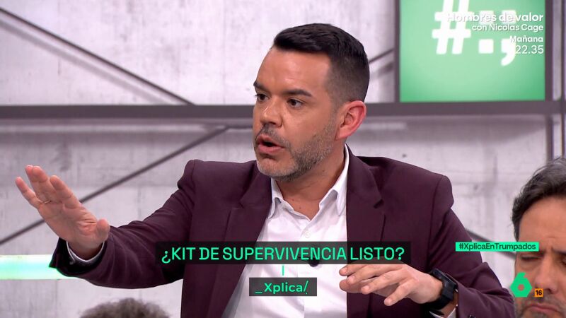Camarero advierte sobre el "cachondeito" con el kit de supervivencia: "Si habláramos con los países cercanos lo veríamos de otra manera"
