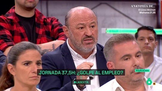 Luis Castillo, presidente de la APHA: "La reducción de jornada va a perjudicar al trabajador" Luis Castillo, presidente de la APHA: "La reducción de jornada va a perjudicar al trabajador"