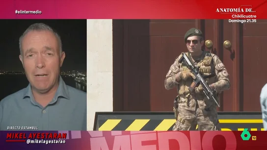 Mikel Ayestaran, sobre la primera jornada de la cumbre en Turquía: "Putin ha enviado una delegación de segundo rango" El corresponsal expone que la decisión del presidente ruso ha "enfadado a los ucranianos". A pesar de ello, Ayestaran comparte la noticia positiva de la jornada: "Han aceptado retomar las conversaciones de paz".