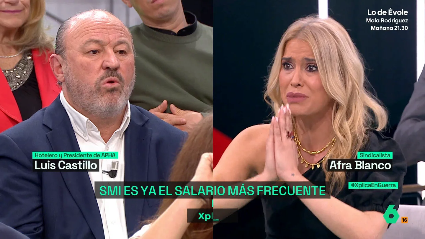 El mensaje de Afra Blanco a los empresarios: "La función del salario es la suficiencia, te tiene que dar para vivir" El mensaje de Afra Blanco a los empresarios: "La función del salario es la suficiencia, te tiene que dar para vivir"