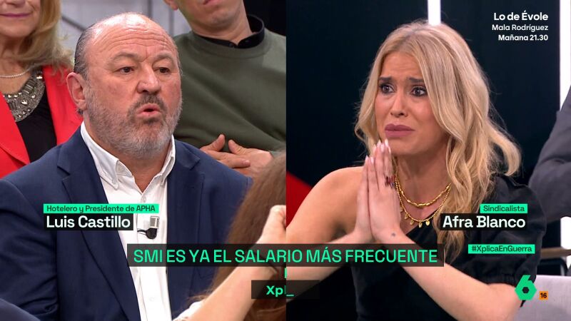El mensaje de Afra Blanco a los empresarios: "La función del salario es la suficiencia, te tiene que dar para vivir" 