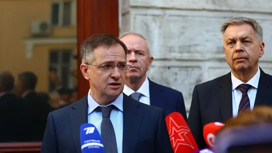 Vladimir Medinsky, jefe de la delegación rusa para las negociaciones con Ucrania Vladimir Medinsky, jefe de la delegación rusa para las negociaciones con Ucrania