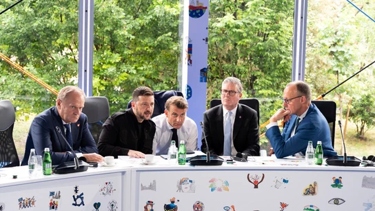 Tusk, Macron, Starmer y Merz arropan a Zelenski en su conversación telefónica con Trump Tusk, Macron, Starmer y Merz arropan a Zelenski en su conversación telefónica con Trump