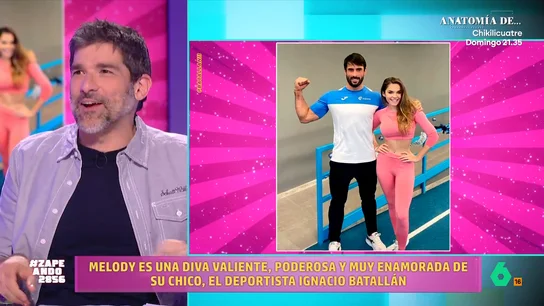 Así reacciona Nacho García al ver a la pareja de Melody: "Ahora entiendo muchas cosas, normal que esté contenta" La artista no ha ido sola hasta Basilea. Junto a ella ha viajado también Ignacio Batallán, su pareja. Este ha subido a sus redes sociales un romántico vídeo junto a Melody paseando por la ciudad.