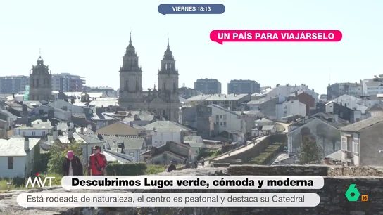 Luis Calero viaja a Lugo, la ciudad romana con la muralla completa más antigua del mundo y una gastronomía de chuparse los dedos Luis Calero viaja a Lugo, la ciudad romana con la muralla completa más antigua del mundo y una gastronomía de chuparse los dedos