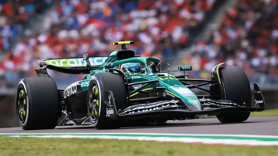 Fernando Alonso en el GP de la Emilia Romaña Fernando Alonso en el GP de la Emilia Romaña