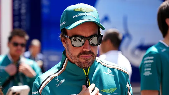Fernando Alonso durante el GP de Emilia Romaña Fernando Alonso durante el GP de Emilia Romaña