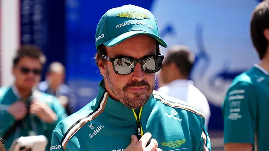 Fernando Alonso durante el GP de Emilia Romaña Fernando Alonso durante el GP de Emilia Romaña