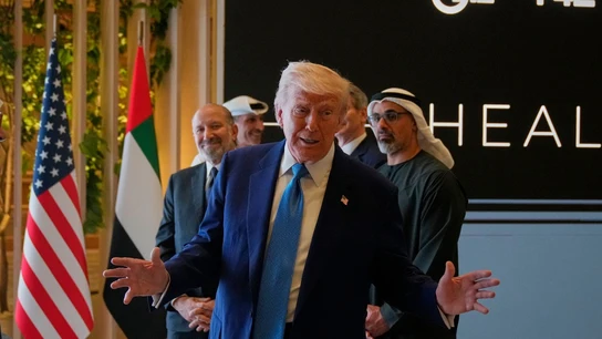 Donald Trump, en su gira por Oriente Medio Donald Trump, en su gira por Oriente Medio