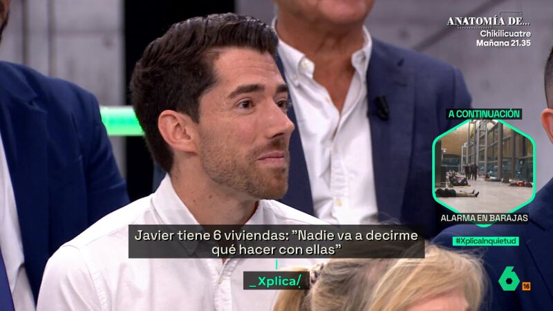 Javier Medina, propietario de 6 pisos: "Yo pongo 9.000 euros para comprar una casa, ¿nadie puede ahorrar 250 euros al mes?"