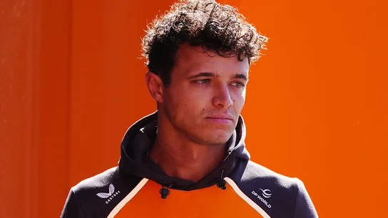 Lando Norris durante el GP de Emilia Romaña Lando Norris durante el GP de Emilia Romaña