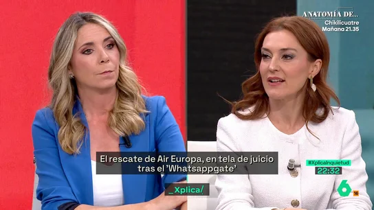 Mar Espinar asegura que la ayuda a Air Europa fue "impoluta": "¿Quién no lo hubiera rescatado?" Mar Espinar asegura que la ayuda a Air Europa fue "impoluta": "¿Quién no lo hubiera rescatado?"