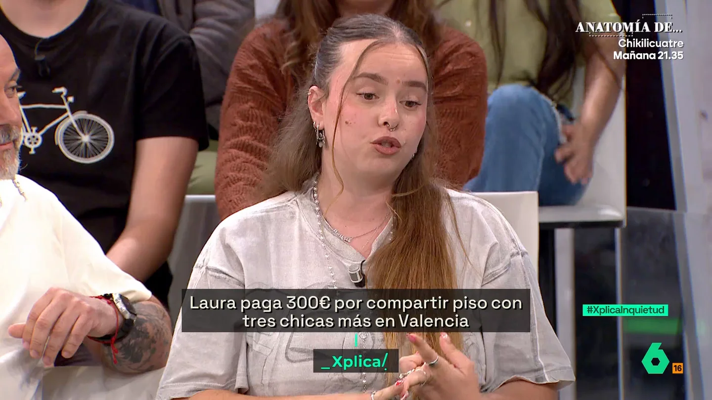 Una joven que comparte piso: "No es que no pueda optar a una vivienda que no la pueda pagar, es que se me está vetando porque hay otra gente con más dinero que yo" Una joven que comparte piso: "No es que no pueda optar a una vivienda que no la pueda pagar, es que se me está vetando porque hay otra gente con más dinero que yo"
