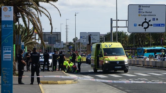 Un hombre, abatido por la Policía en Gran Canaria Un hombre, abatido por la Policía en Gran Canaria