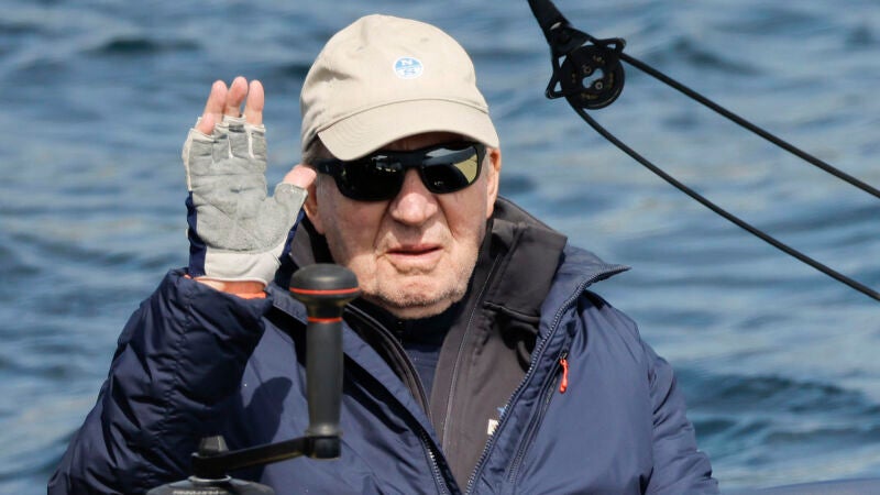 Juan Carlos I, en Sanxenxo