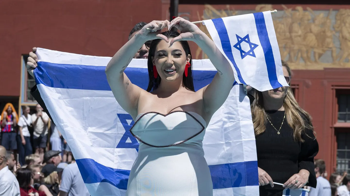 Yuval Raphael, representante de Israel en Eurovisión 2025 Yuval Raphael, candidata de Israel a Eurovisión