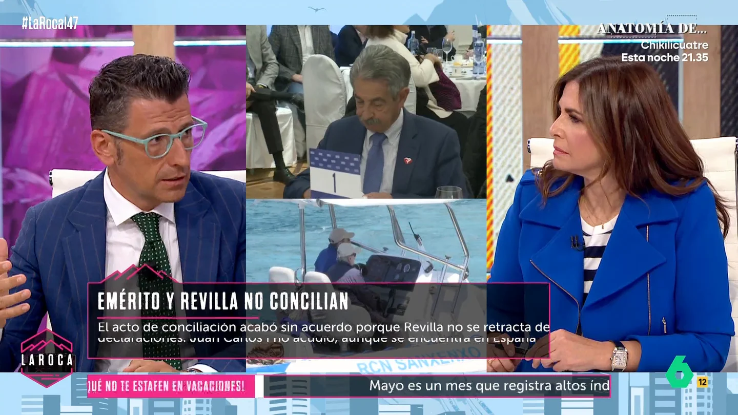 Manuel Hernández: "Si el abogado de Revilla pide que Juan Carlos testifique, el emérito no se puede negar" Manuel Hernández: "Si el abogado de Revilla pide que Juan Carlos testifique, el emérito no se puede negar"