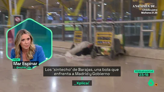 Mar Espinar, sobre las personas sin hogar viviendo en Barajas: "La responsabilidad es del Ayuntamiento de Madrid y si necesita ayuda, que la pida a la Comunidad de Madrid" Mar Espinar, sobre las personas sin hogar viviendo en Barajas: "La responsabilidad es del Ayuntamiento de Madrid y si necesita ayuda, que la pida a la Comunidad de Madrid"