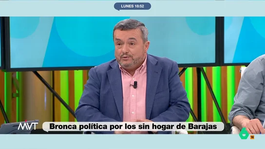 Chema Crespo denuncia la situación en Barajas: "Esto es una vergüenza nacional, estamos hablando de derechos humanos" Chema Crespo denuncia la situación en Barajas: "Esto es una vergüenza nacional, estamos hablando de derechos humanos"
