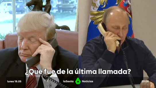 la última llamada de Putin y Trump la última llamada de Putin y Trump